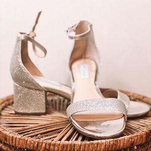 Glitter heels